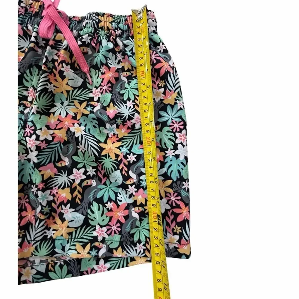 Chubbies The Bloomerangs 5” Classic Swim Trunks Men's Size Small Toucan Tropical